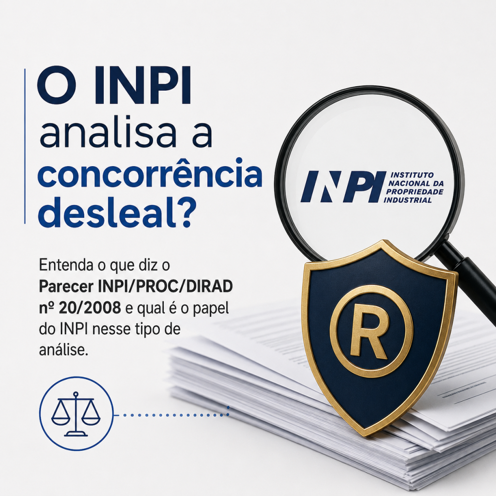 O INPI analisa a concorrência desleal?